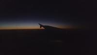 Sonnenaufgang auf dem Flug nach Frankfurt - 20171229_070704