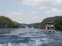 Blick zum Wasserfall, Murchison Falls NP, Uganda