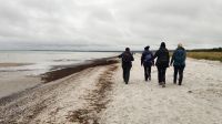 Wanderung am Strand von Prerow