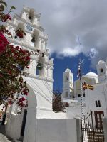 Kykladen, Santorini, Dorf Megalochori