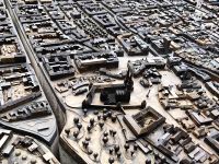 Modell der Innenstadt Zagrebs