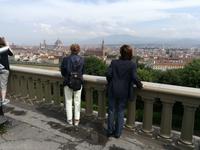 Blick auf Florenz