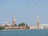 Anfahrt auf Venedig über Lagune von Chioggia