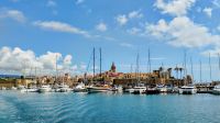 Abfahrt vom Hafen in Alghero zu den Neptungrotten