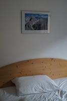 ein Zimmer im Alpin-Hotel
