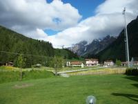 Blick Richtung Tribulaun vom Hotel Alpin