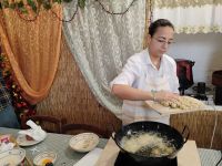 Polpette di pane (eine der vielen Vorspeisen)