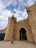 88) Festungsanlagen von Chellah in Rabat, Marokko