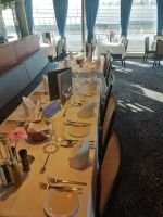 Abendessen auf der MS Dutch Grace