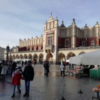 Die imposanten Tuchhallen