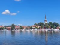 Schweden Rad 2024: Blick vom Schloß Gripsholm auf Mariefred