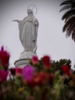 Cerro San Cristobal, Santiago de Chile.