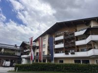 Ankunft in Gröding in unserem Hotel 