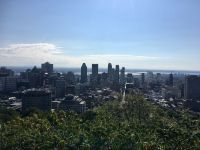 Aussicht von Mont Royal in Westmount