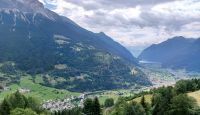 Blick auf Poschiavo