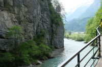 Am Eingang zur Schlucht