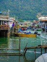 Tai O Fischerdorf auf Lantau Island - Hongkong