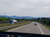 1.Die Alpen sind zu sehen!