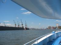 Blick auf die Docks