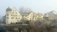 Blick auf das Deuringschlössle in der Oberstadt von Bregenz. (Reise: Silvester am Bodensee)