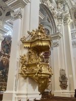 Silvesterreise Passau: Die goldene Kanzel in Dom von Passau