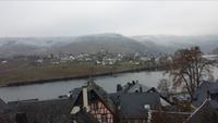 Blick vom Platz an der Klosterkirche auf Beilstein 1.1. 2017