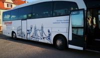 Unser Bus brachte uns immer wieder sicher von A nach B