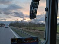  Abendstimmung auf der Rückfahrt