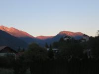 Alpenglühen in Sterzing