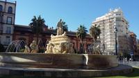 Brunnen am Puerta de Jerez