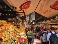 La Boqueria Markthalle in Barcelona
