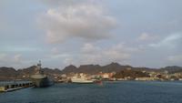 Ausfahrt aus dem Hafen von Mindelo