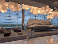 Ruhebereich im Flughafen Paris