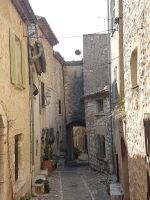 Straße in Saint-Paul