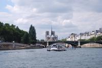 Bootsfahrt auf der Seine