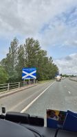 Ankunft in Schottland