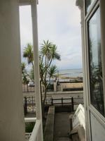 Abschiedsblick aus dem Hotelfenster