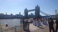 An der Tower Bridge in London
