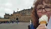 erstes Eis auf der Esplanade