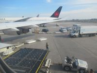 Flughafen Toronto - gelandet