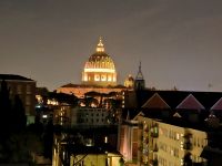 Rom. Ausblick bei Nacht