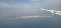 Landeanflug mit Blick auf die Algarve 