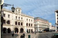Stadtrundfahrt in Lissabon - historischer Bahnhof Rossio