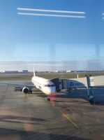 Abflug in Leipzig