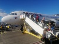 Ankunft in Funchal, am Flughafen in Santa Cruz