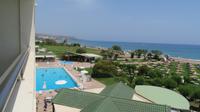 Blick vom Hotel