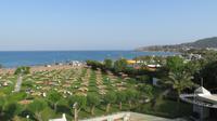 Blick vom Hotel