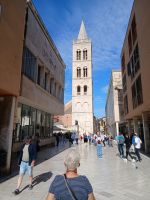 Glockenturm der Kathedrale von Zadar