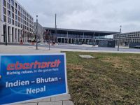 Start der Reise am Berlinder Flughafen