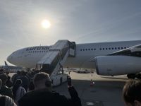 Unser Flieger von FRA->Chennai